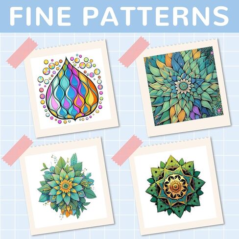 24 Count Colored Pencils with Mandala Adult Coloring Book for Women Relaxation, Color Pencils with Adult Coloring Book for Stress Relief, Inspirational Mindfulness Gifts for Women in Kuwait