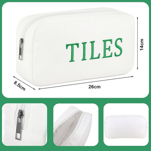 3 PCS أكياس البلاط Mahjong فارغة مع سحاب ، مجموعة حقيبة Mahjong الأمريكية المطرزة ، قماش حمل ، حقيبة PVC ، حقيبة نايلون ، إكسسوارات للنساء عاشق هدية (حالة فقط) (الأزرق) (الأزرق) (الأزرق) in Kuwait
