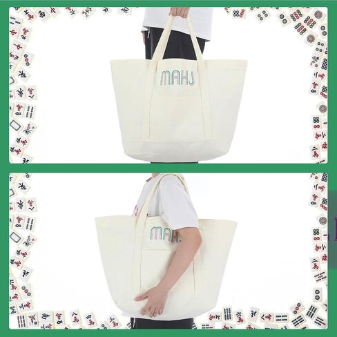 3 PCS أكياس البلاط Mahjong فارغة مع سحاب ، مجموعة حقيبة Mahjong الأمريكية المطرزة ، قماش حمل ، حقيبة PVC ، حقيبة نايلون ، إكسسوارات للنساء عاشق هدية (حالة فقط) (الأزرق) (الأزرق) (الأزرق) in Kuwait