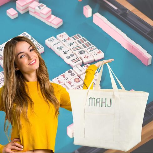 3 PCS أكياس البلاط Mahjong فارغة مع سحاب ، مجموعة حقيبة Mahjong الأمريكية المطرزة ، قماش حمل ، حقيبة PVC ، حقيبة نايلون ، إكسسوارات للنساء عاشق هدية (حالة فقط) (الأزرق) (الأزرق) (الأزرق) in Kuwait