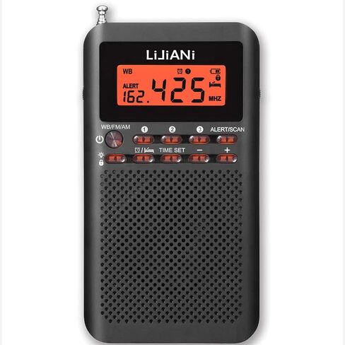 NOAA Weather Radio Portable AM FM Battery Operated in Kuwait