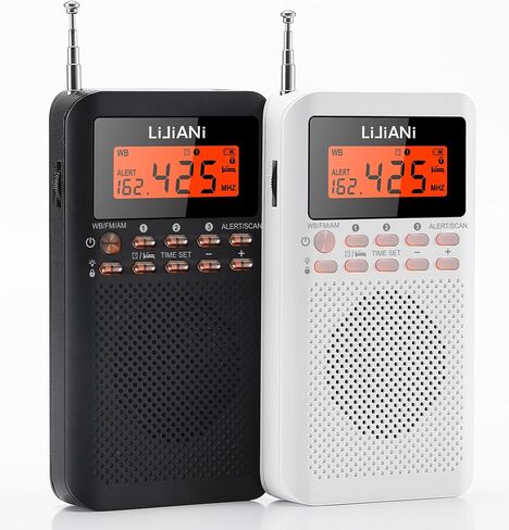 NOAA Weather Radio Portable AM FM Battery Operated in Kuwait