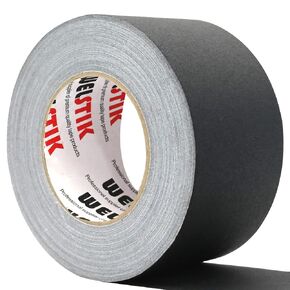 WELSTIK Gaffer Tape Yellow,3" X 60 Yards,Heavy Duty Gaffer Tape Matte Finish for Film Schools,Broadcasting Classes,Box-Sealing,Non-Reflective,Easy to Rip
