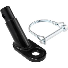 Bike Trailer Hitch Connector - Metal Bicycle Trailer Hitch, Bike Coupler Connector, Instep Bike Trailer Attachment Connector Accessory Compatible with Child, Cargo, Pet Bike Trailers (Set B)