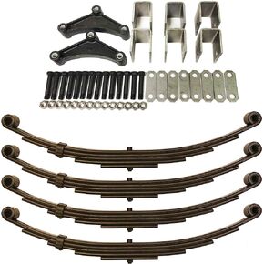LIBRA 6000# 6K Tandem Trailer Axle Suspension Kit 3000# Leaf Springs Hanger Kit
