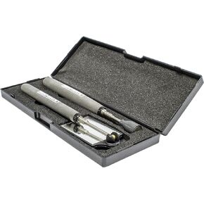 MAG-MATE MMK201 Telescoping Acrylic Inspection Mirror and Fixed Head Magnetic Retriever Kit, Mirror with Permanent Rare Earth Magnet, Packed in a Snap-Lock Case, 14 lbs Lifting Capacity