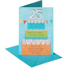 بطاقة عيد الميلاد الخامس والعشرون من American Greetings (مناسبة خاصة)