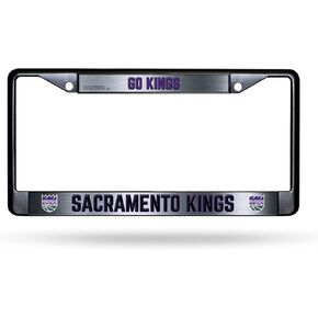 Philadelphia 76ers Premium Black Long Lasting Zinc Alloy NBA License Plate Frame – 2 Screw Tag Holder with Highlighted Team Pride and Team Cheer - Complements Any Color of Truck, SUV, Car in Kuwait
