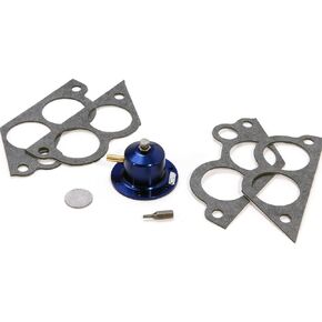 BBK Performance 1714 Fuel Pressure Regulator Kit, CNC Machined Billet Aluminum - Fully Adjustable Pressure for Chevrolet GM TPI 305, 350