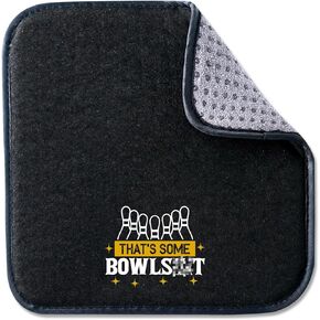 Bowling Ball Towels to Wipe Off Balls, Funny Microfiber Bowling Towel Accessories for Men Women - Bowling Legend