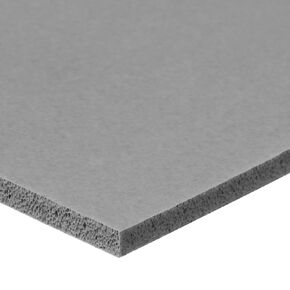 USA Sealing ZUSASSR-FDA-20 FDA Silicone Foam Strip with High Temperature Adhesive, 1/4" Height, 1" Width, 6' Length