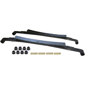 Red Hawk SPN-2030 Leaf Spring Kit Compatible With/Replacement For Club Car Precedent and Tempo Rear dual action, 2 leaf springs and 2 bushing kits