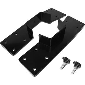 DNA Motoring LEPOW-104 Rear Axle Bolt-on C Notch Bracket Set Compatible with 99-06 Silverado Sierra 1500/2007 Silverado Sierra 1500 Classic,Left & Right