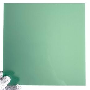 G10 Fiberglass Garolite 3D Printer Build Surface Plate Semi-Flexible Sheet 235mm/9.25"(Green Color)