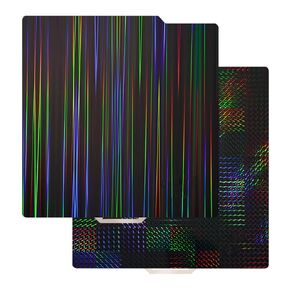 H1H Build Plate for Bambu Lab X1C/X1/X1E/P1P/P1S/A1 Print Bed 257x257mm Light Beam+Phantom Smooth Spring Steel Sheet Plate Double Sided Flexible Sheet Removable Platform