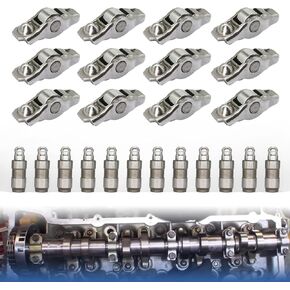 Rocker Arm and lifter 12Pcs Compatible with ChrysIer 200 300 Dodge Ram 1500 Challenger Charger Journey Avenger for Jeep Grand Cherokee Wrangler 3.6L (Rocker Arm&Lifter Kit-12pcs)