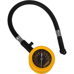 Dewalt DXCM032-0149 12 in. Hose and Swivel Chuck Analog Dial Gauge with Bleeder