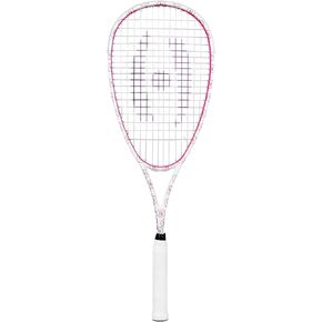 Harrow Junior 130 Squash Racquet (White/Pink/Purple)