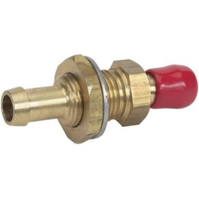Moeller 3/8-Inch Straight Bulkhead Fitting