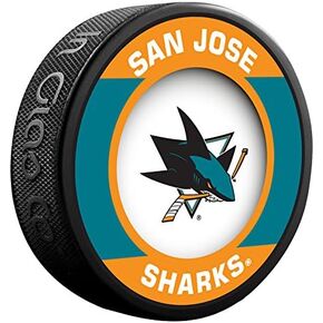 San Jose Sharks Officially Licensed Retro Design Hockey Puck