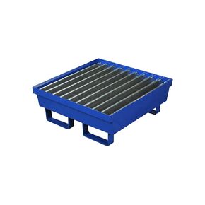 Eagle 1611ST One Drum Steel Containment Pallet, Blue