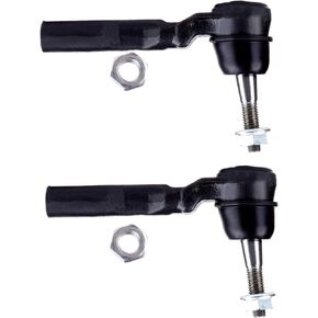 OCPTY - New 2-Piece fit for 2004-2012 for Chevrolet for Malibu 2005-2010 for Pontiac G6 2007-2009 for Saturn Aura - 2 Front Outer Tie Rod End