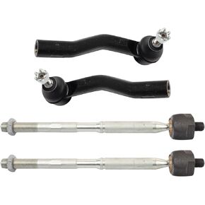 TRQ Front Tie Rod Set Compatible with 2018-2021 Toyota C-HR