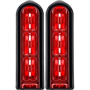 VG MOTO Motorcycle Rear Saddlebag Accent LED Light Insert Filler Support Black Replacement for Harley Touring FLHTCU FLHTK FLTRU Road King Electra Glide Ultra Classic 2014-2022