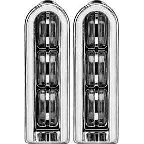 VG MOTO Motorcycle Rear Saddlebag Accent LED Light Insert Filler Support Black Replacement for Harley Touring FLHTCU FLHTK FLTRU Road King Electra Glide Ultra Classic 2014-2022