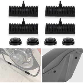 PSLER Hard Saddle Bags Saddlebag Rubber Mounts Support Cushions Grommets Hard Saddle Bags Saddlebag Hardware Kit Fit for Touring Road King Road Glide Street Glide Electra Glide Ultra-Classic 1996-2013