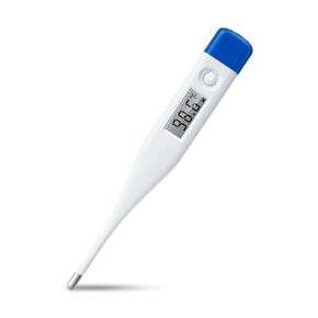 Berrcom Digital Thermometer for Adults, Oral and Underarm Thermometer for Baby and Kids Medical Thermometer with Fever Alarm Rectal Thermometer with Soft Tips