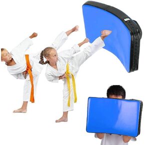 Taekwondo Side Kick Pad, Thicken Taekwondo Kick Boxing Pad Wear‑Resistant for Taekwondo Practice for Boxing Practice(Blue)