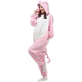 KSPAPITOHAL Pajamas for Women Adult Cartoon Animal Christmas Halloween Cosplay Onepiece Costume