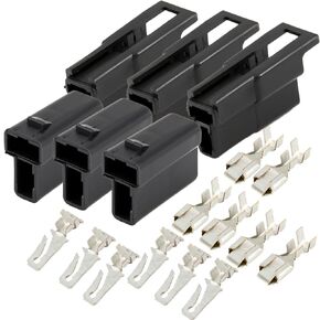 3 عبوات (2-PIN) Metri-Pack 56 سلسلة 2-موصل موصل ذكر وأنثى مع 14-16 AWG