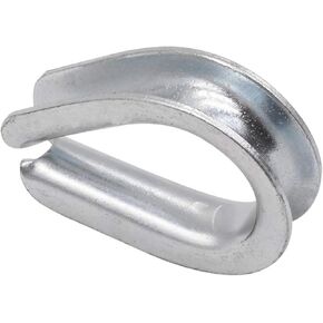 KIKEEP 1 حزمة 304 سلسلة من الفولاذ المقاوم للصدأ كشتبان سلك حبل كابل الكشتبانات تزوير لوس كابلوير كشتبان (M16 لحبل سلك 5/8 بوصة) in Kuwait