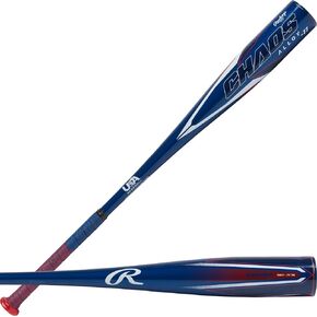 Rawlings | Chaos Baseball Bat | USA | -11 Drop | 2 5/8" Barrel | 1 Pc. Aluminum