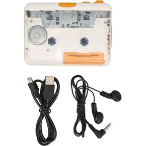 Cassette Player Cassette to Mp3 Converter USB Cassette Player Tape to Mp3 Converter with Headphone Portable Cassette Player Converts Tape Cassette to Mp3 Digital