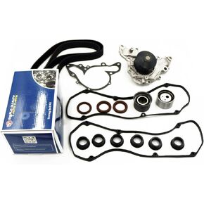 Timing Belt Water Pump Kit fits for 1995-2005 For Chrysler Sebring, Cirrus, for Dodge Avenger Stratus, for Mitsubishi Eclipse, Galant, Montero, Montero Sport 2.5L V6 SOHC 6G72 6G73