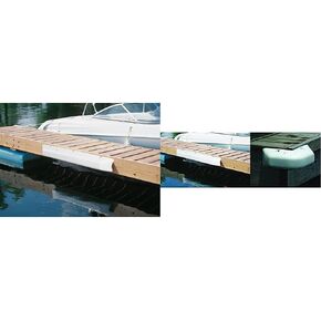 Taylor Made Products 45500 Dock Pro Heavy Duty Dock Bumper (36" L x 4" W x 5.5" H, Straight),White