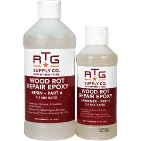 RTG Supply Co - Wood Rot Repair Epoxy (Half-Gallon)