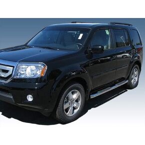 MaxMate 3" Nerf Bars Compatible with 2009-2015 Honda Pilot | WB2H31567 | Side Step Rails Running Boards