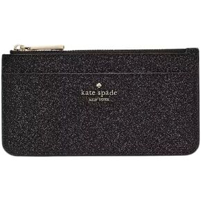 Kate Spade New York Glimmer Boxed Large Slim Cardholder In Black in Kuwait