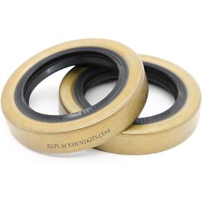 REPLACEMENTKITS.COM Brand Trailer & RV Hub Grease Seals Fits E-Z Lube 3500# Axles 2 Pack