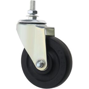 Create idea 4in Hoverkart Wheel Replacement with Metal Bracket Hoverboard Wheels Rubber Replacement Wheels Scooter Accessories & Parts