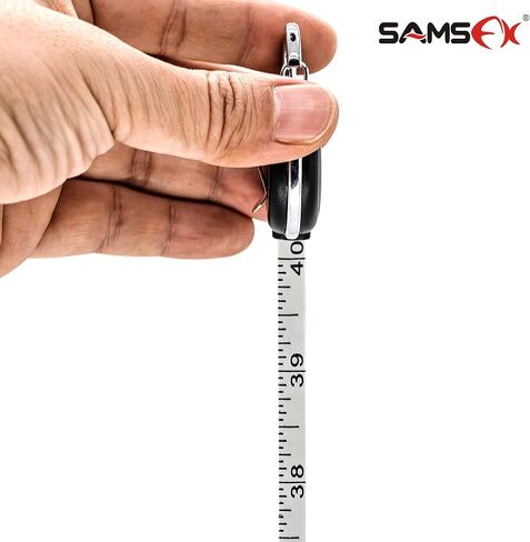 SAMSFX شريط قياس ضام صيد الذبابة زنجر الكامشات نمط حلقة تسلق مشبك على الظهر أدوات حبل حامل شارة (1) in Saudi Arabia