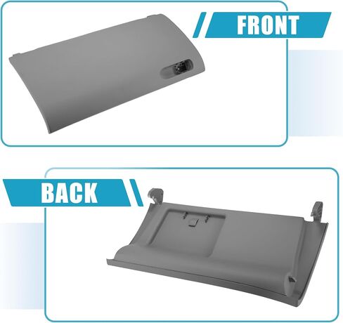 uxcell Dash Glove Box Door Lid Cover for Audi A4 S4 2001-2008 Glove Compartment Lid No.8E1857124A Gray in Saudi Arabia