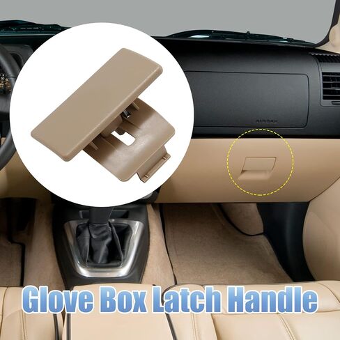 Glove Box Latch Replaces 10391625 Compatible with Chevy Colorado GMC Canyon 2004-2012 Compatible with Hummer H3 2006-2010 Front Glove Box Door Lock Opening Handle (Black) in Saudi Arabia
