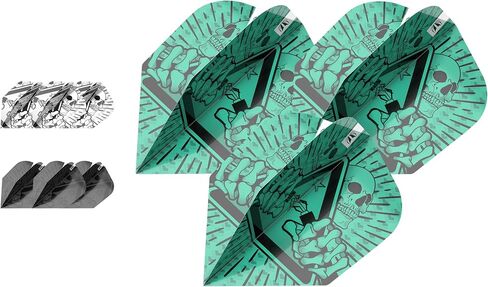 Target Darts Rob Cross Ink Design No.6 Dart Flights - 3 Set Pack (9 in Total) in Saudi Arabia