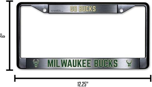 Philadelphia 76ers Premium Black Long Lasting Zinc Alloy NBA License Plate Frame – 2 Screw Tag Holder with Highlighted Team Pride and Team Cheer - Complements Any Color of Truck, SUV, Car in Kuwait