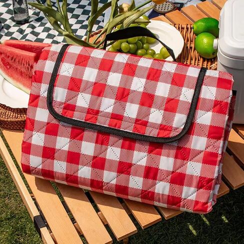 K Y KANGYUN XXL Large Beach Blanket (80 "x 79") Picnic Blankets fit 4-7 Adults, Waterproof Sandproof Beach Picnic Mat Foldable Rug with Family Outdoor Blanket for Camping Park Travel in Saudi Arabia